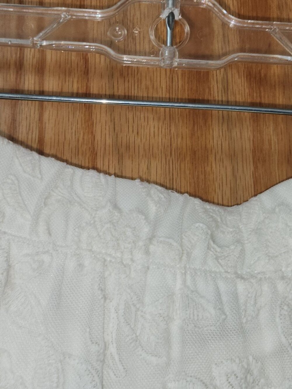 White Ivory Cream Torrid Insider Collection Maxi Skirt Victorian Lace Size 4 - Picture 3 of 10